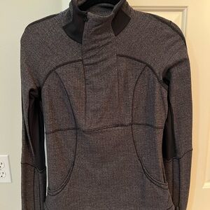 Lululemon Gray Quarter Zip Jacket